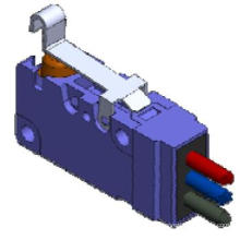 Interruptor de limite azul Lxw 24